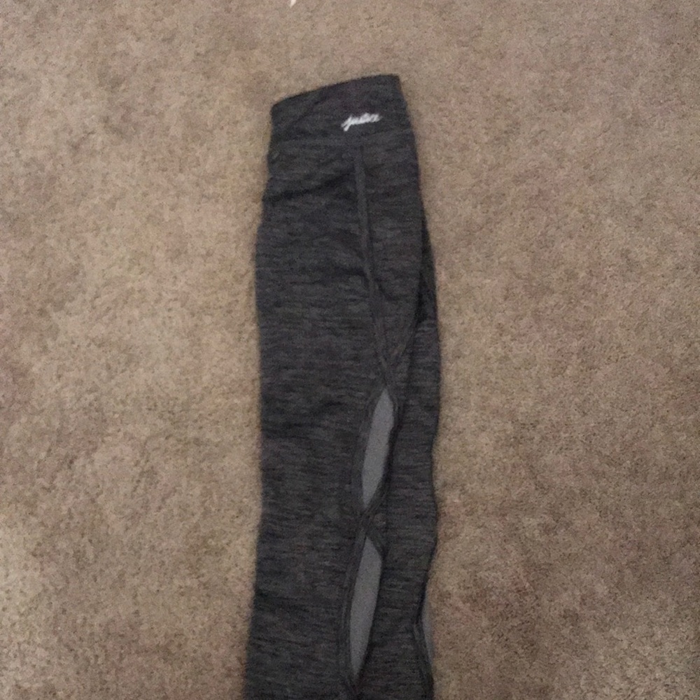 Gray leggings